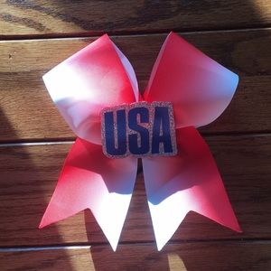 usa cheer bow